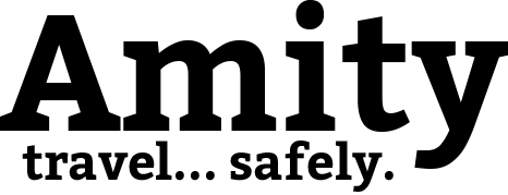 Amity: travel... safely.